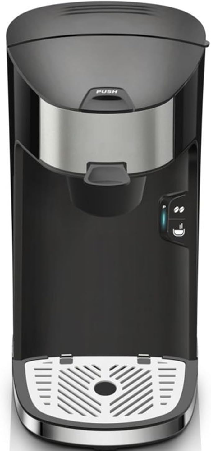 GarveeLife Single Serve Coffee Maker Kcup Coffee MachineFast Brew 8-12 oz Brew Sizes One Cup Coffee Machine One-Button Small Coffee Maker for Room Office Apartment Dorm Hotel TravelingRV