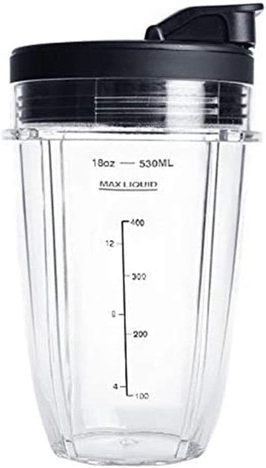 Blade with 18Oz 24Oz Cup and Spout Lid for 1200W -IQ Blender7 Fins Parts
