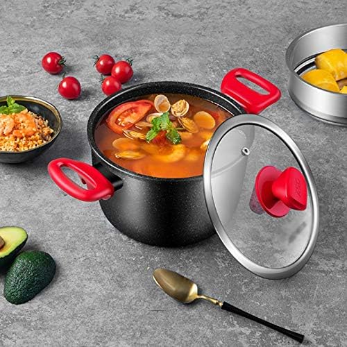 Aluminum Alloy Non Stick Pot Set Multi Functional Cooking Utensils for Household Kitchens Cookware Set