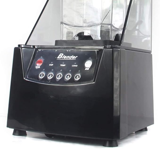 Blenders for Kitchen 1.8L Countertop Professional Blenders Commercial Soundproof Blender Smoothie Maker Juice Ice Crusher Mixer with Two Volume Units for Making Juices
