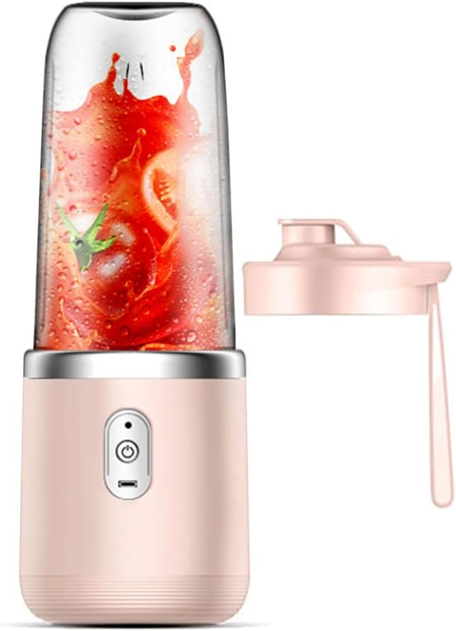 Portable Blender Wireless Personal Size Blender with 6 Sharp Blades Mini Fruit Juice Blender for Shakes and Smoothies
