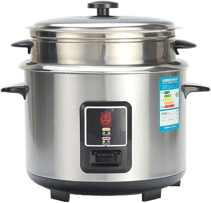 Stainless Steel Rice Cooker Household 3L-6L Automatic Insulation Multi-function With Steamer Household/dormitory