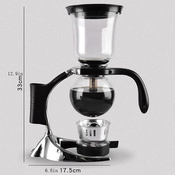 Modern Coffee Maker Tabletop Drip Coffee Maker with Thickened All-Metal Bracket Home Decor Flowing