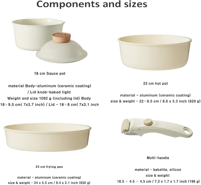 Sodam Cookware Set of 3P