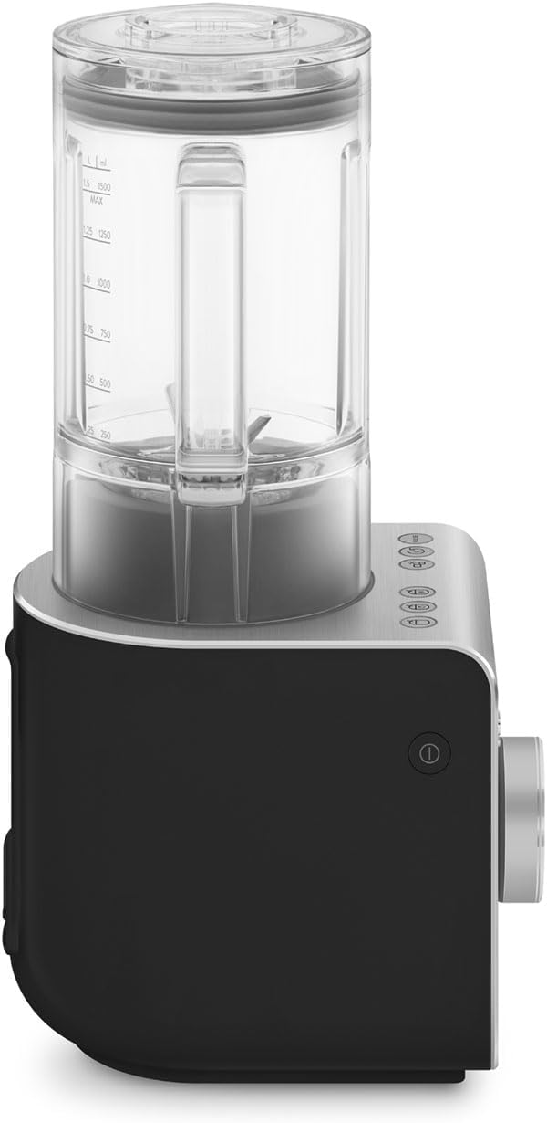 SMEG BLC01 Professional High-Performance Blender – 1.5L Tritan™ Jug 9 Speed Settings Stainless Steel Blades Modern Design Powerful 1250W Motor for Smoothies Soups &amp More
