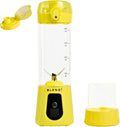BLENDi Pro+ Portable Blender (17.5oz Lemon) – Upgraded Ice Crushing 120W Motor USB-C Rechargeable Cordless Personal Blender Smoothies &amp Shakes – BPA-Free Self-Cleaning Travel-Friendly (NEW)