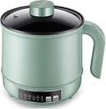 GRFIT Multifunction Electric Rice Cooker Dormitory Mini Electric Hot Pot Intelligent Electric Cooking Machine Non-Stick Pan 1-2 People (Color : Single Layer)