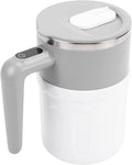 Ejoyous Self Stirring Coffee Mug Magnetic Rotor 6500RPM with Built in Temperature Sensor and LED Display for Mixing Coffee Powder Milk Protein Shakes