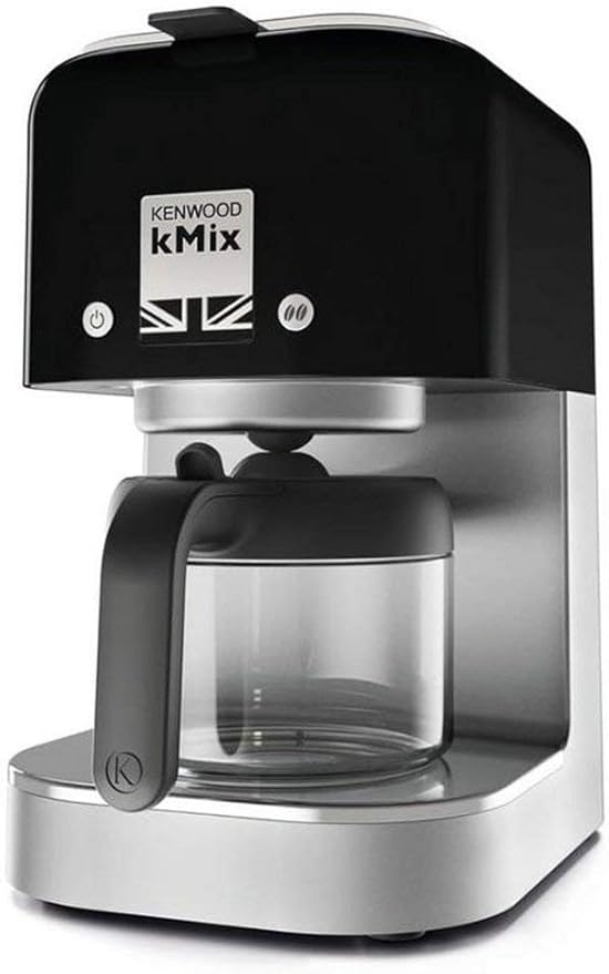 Kenwood kMix Freestanding Drip Coffee Maker COX750BK 6 cups Caraffe 750 mL Removable Coffee Filter 1000 W Black