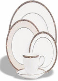 Lenox Pearlescence Platinum Bone China 20-Piece Dinnerware Set Service for 4