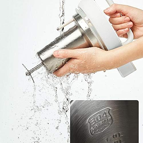 Mini Soymilk Maker Household Fully Automatic Multi-Function 1L Small Home Soy Milk Machine White