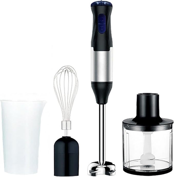 4-in-1 Electric Blender Handheld Immersion Beater stand mixer Meat Grinder with 5 Speed 1000W Multi Function Stick Blender for Food Purees Juices and More
