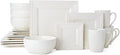 Mikasa Italian Countryside Square 20 Piece Dinnerware Set Service for 4