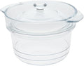 Ishigaki 4712 DelishLife Heat-resistant Glass See-through Stove Up to 2 Cups of Rice Multipot 7.1 inches (18 cm)