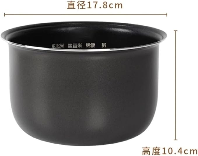 Compatible With Midea. Rice Cooker 1.6L Inner Pot MB-YN161/WYN165/MB-FS16C/FS165/FD162