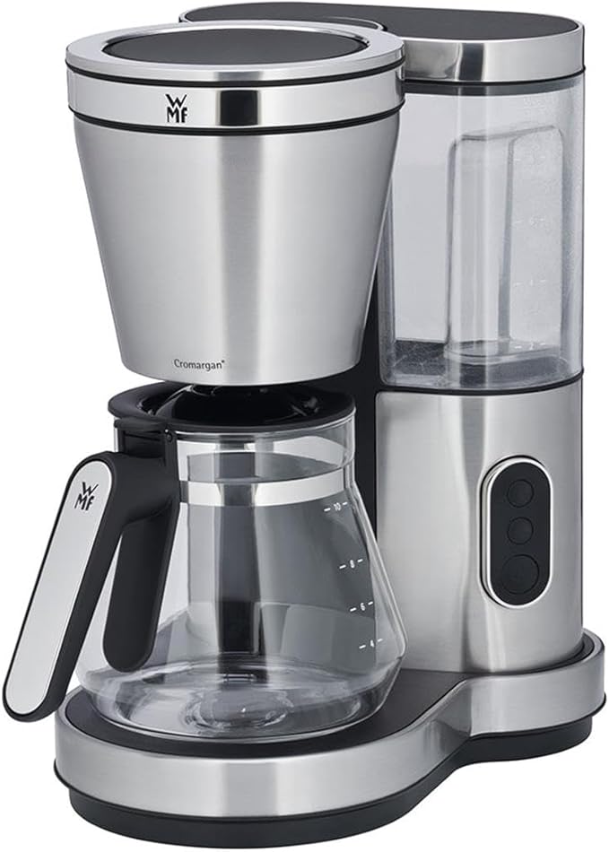 WMF Lono Aroma Filter Coffee Maker (1000 W with Glass Jug Filter Coffee 10 Cups Swivel Filter Warming Plate Removable Water Tank Automatic Shut-Off)