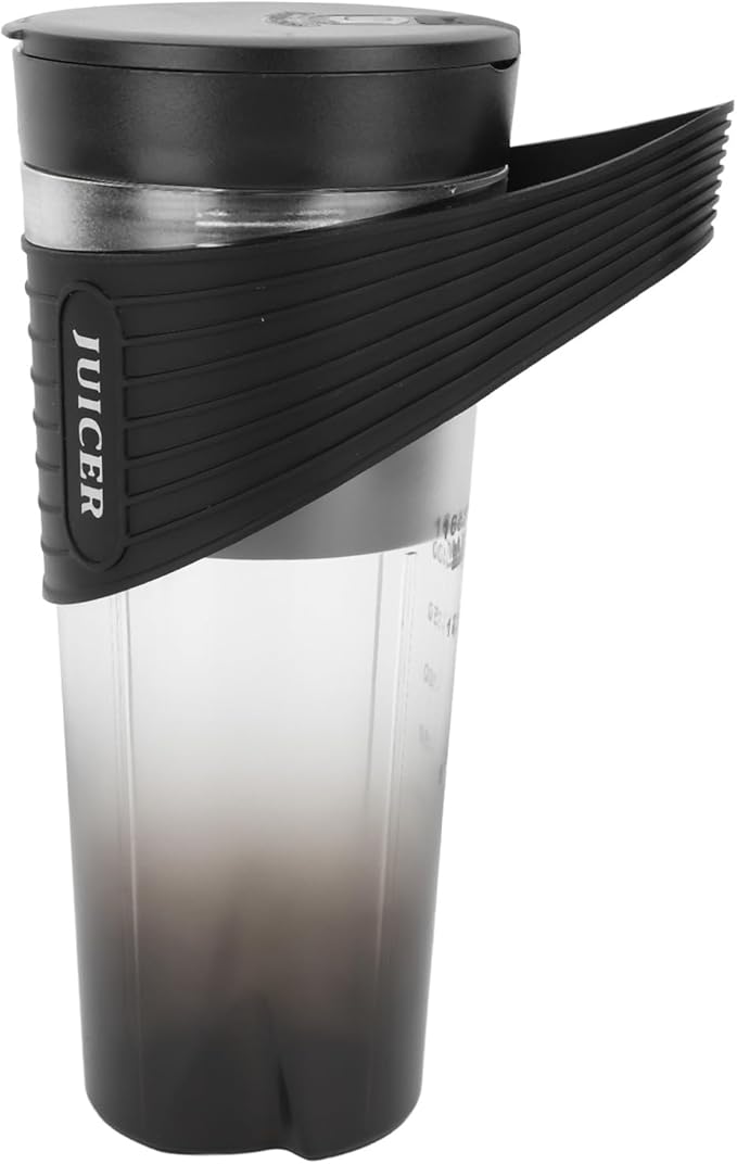 Fockety Portable Blender 460ml Shakes and Smoothies Blender with 6 Ultra Sharp Blades USB Rechargeable 4000mAh Mixer Shake Blender for Home Outdoor