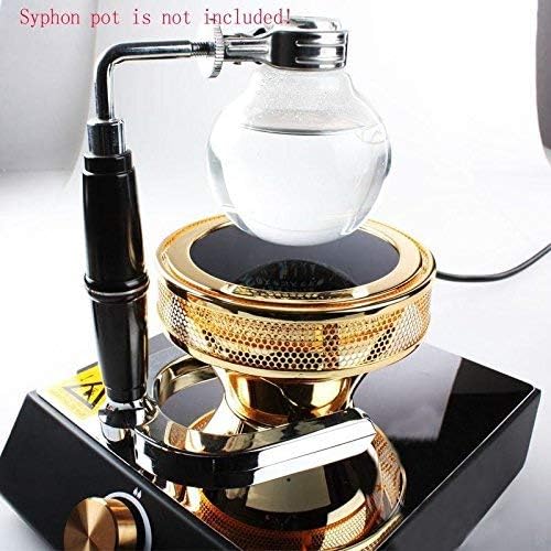 TOPCHANCES Syphon Coffee HeaterSyphon Vacuum Coffee Maker110V Halogen Beam Heater Burner Stove Infrared Heat Coffee Heating Stove for Coffee Maker