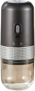 Portable Coffee Machine Automatic Coffee Grinder Portable USB Charging Kitchen Toolfor Outdoor Travel Picnic(Gray)
