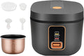 Rice Cooker with Steamer Non-Stick Inner Pot Intelligent Insulation Make Rice &amp Steam Healthy Food &amp Vegetables(5L) ()