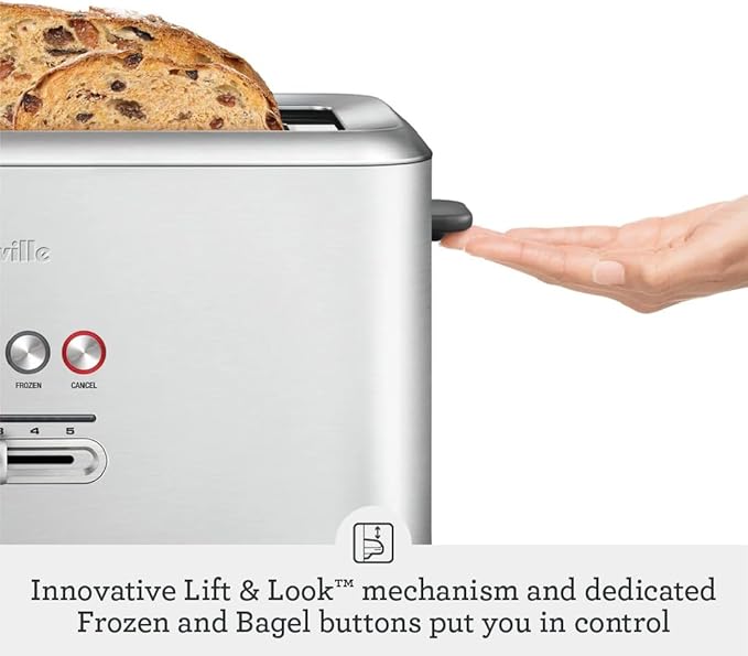 Breville BTA730XL Bit More Toaster 4 Slice Brushed Stainless Steel