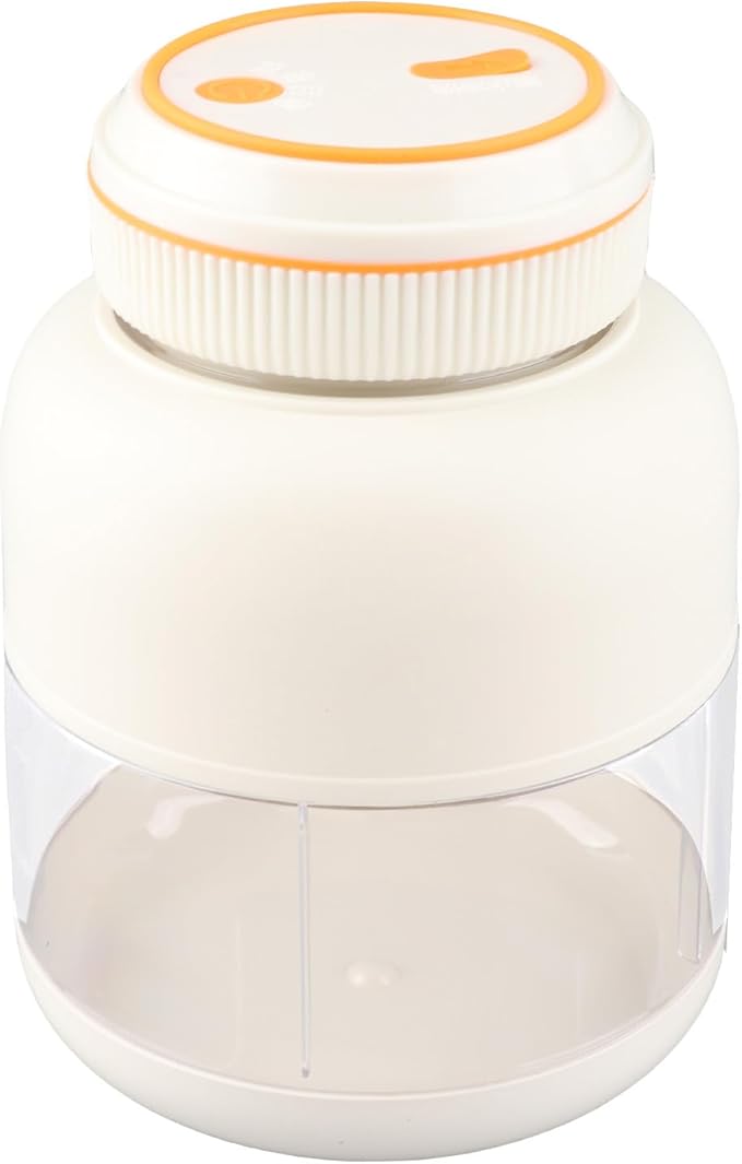BRRNOO Bottle Personal With Leakproof Powerful Blending Handheld Fruit Mixer USB Rechargeable Personal Juicer Cup Smoothie For Portable Blenders (White)