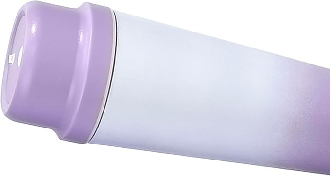 Stainless Steel Blender CupPortable USB Rechargeable Electric Juicer Blender 650ml Purple