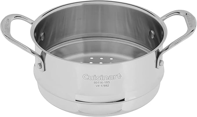 Cuisinart 11-Piece Cookware Set Professional Stainless Steel 89-11Silver