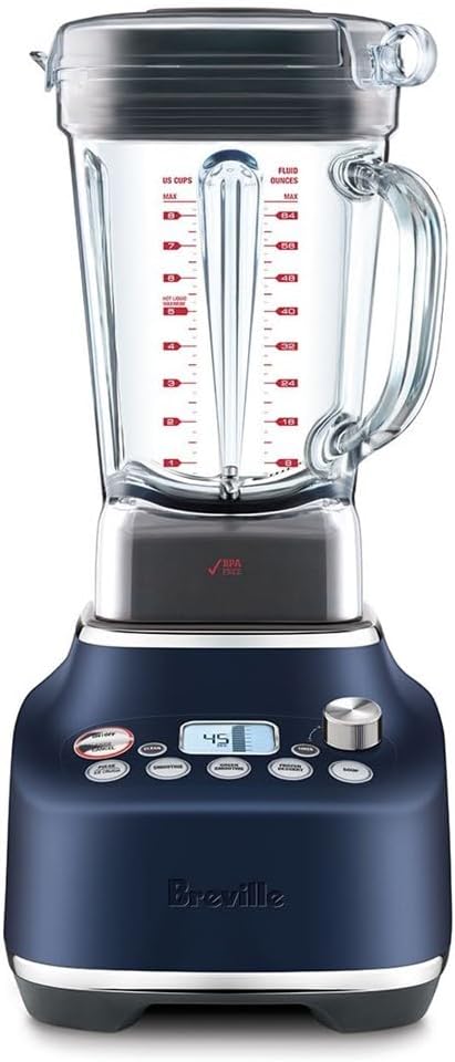 Breville BBL920DBL Super Q Commercial-Grade Home Blender Damson Blue