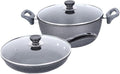 Pots and Pans Set 2 Pcs Cookware Set Soup Pot Set Frying Pan Aluminum Alloy Cooking Pot Pan Set Frying Pan Kitchen Cooking Set