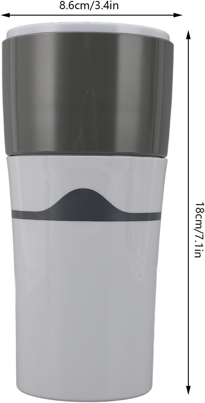 Pour Over Coffee Mug Travel Coffee Mug SUS Leakage Proof Manual Drip Coffee Maker for K Cup Camping Office Home