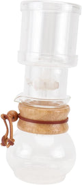 Mikinona 1set Glass Cold Brew Coffee Pot Drip Coffee Maker for Easy Brewing Lightweight and Portable Design for Use Safe Material Beautiful Appearance