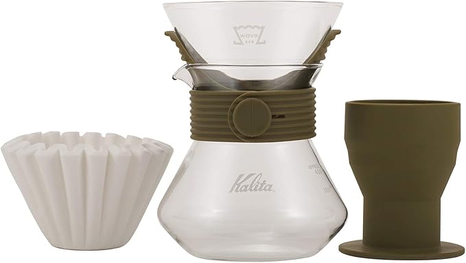 Kalita Wave Style UP Set Size 185 500ml Server Green