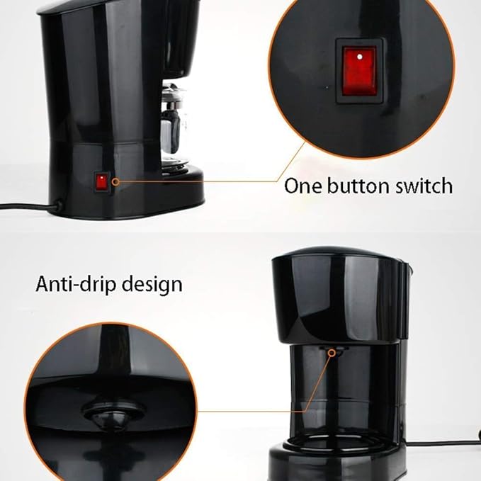 Coffee Machine Coffee Machine Bean to Cup Filter Coffee MachineKeep Warm FunctionAvoid Clogging Grinder590WFood Grade MaterialCompatible with Espresso Cooker