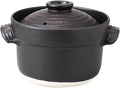 Set of 3 Daikoku Rice Cooker 10.6 x 8.5 x 6.7 inches (27 x 21.5 x 17 cm) [Earthenware Pot] [Restaurant Commercial Use]