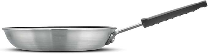 Tramontina Professional 8-Inch Non Stick Small Frying Pan Heavy-Gauge Aluminum Skillet with Reinforced Nonstick Coating Gray Handle Dishwasher and Oven Safe