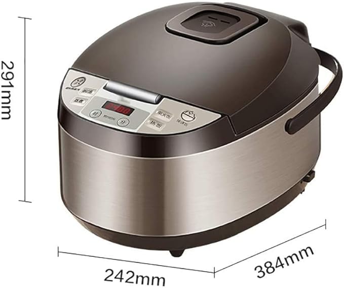 Rice Cooker Household 24 Hours Appointment 5L-860W Smart Insulation Multifunctional Rice Cooker With Steamer For 5-8 People