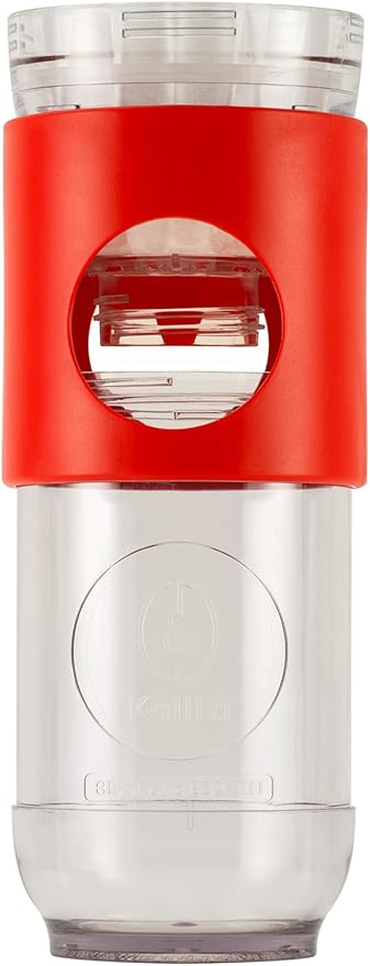 Kalita #35276 Kalita Coffee Maker 16.9 fl oz (500 ml) Outdoor Wave Filter w/KWF-155 Red