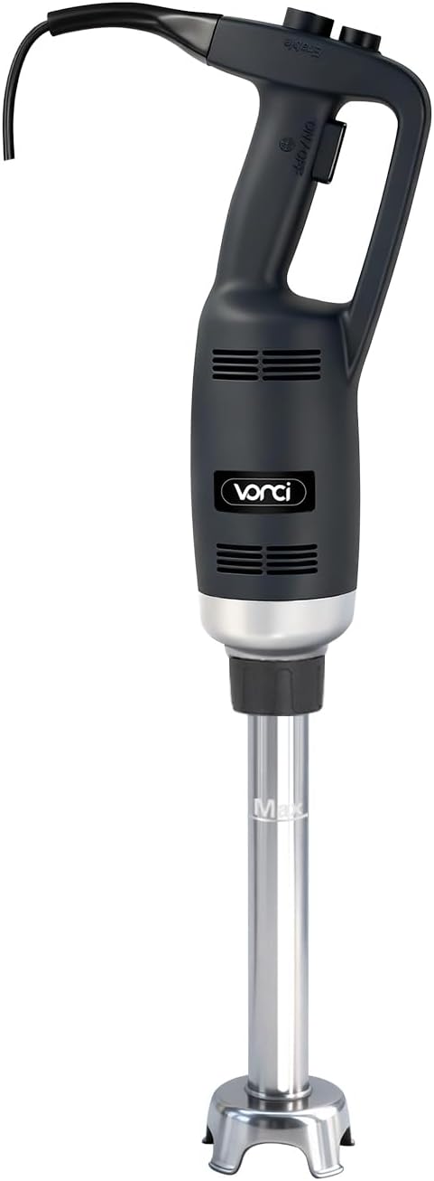 VONCI 350W Commercial Immersion Blender Light Duty Hand Blender Variable Speed 6000-20000RPM 12 Detachable Shaft.