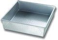USA Pan Bakeware Nonstick Square Cake Pan 9 Inch Aluminized Steel