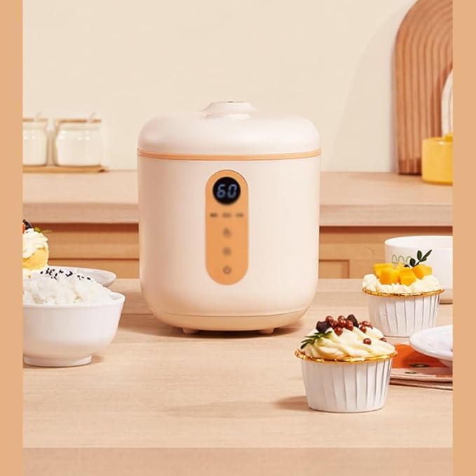 Electric Rice Cooker Small for Person Mini for Travel Portable