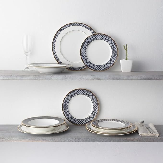 Noritake Blueshire 12-Piece Dinnerware Set Service for 4
