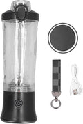 Portable Blender 150W 600ml 18000RPM USB Rechargeable Mini Juicer Cup Electric Fruit Mixer with Stainless Steel Blades for Travel