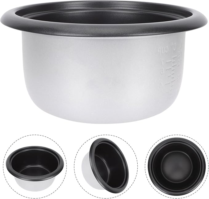 Rice Cooker 10 Cup Griddle Grill Accessories Pressure Cooker Non-stick Rice Cooker Pot Household Cooker Inner Pot Inner Cooking Container Baking Bowl Nonstick Cookware Small