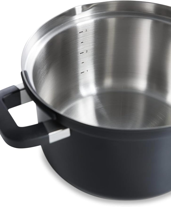 BK Flow Cool Black stainless steel pan set 4-piece (1011764)