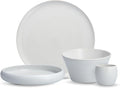 Cloud Terre by Fortessa Collection No 1 Stoneware 16 Piece Dinnerware Set Service for 4 White