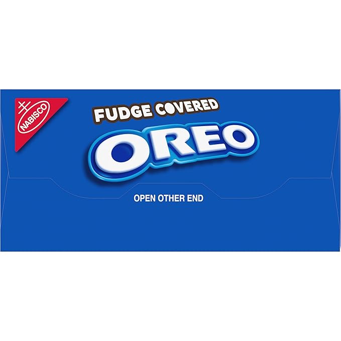 OREO Fudge Covered Chocolate Sandwich Cookies Original Flavor 12 - 7.9 oz Boxes