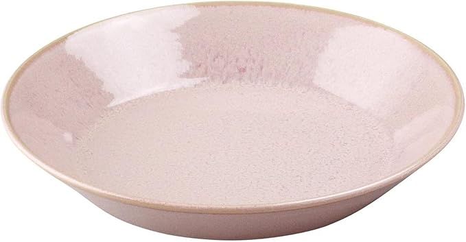 aito Seisakusho 567505 Mino Ware Natural Color Dinnerware Set Living Alone 6-Piece Set Pink Dishwasher Microwave Safe Made in Japan