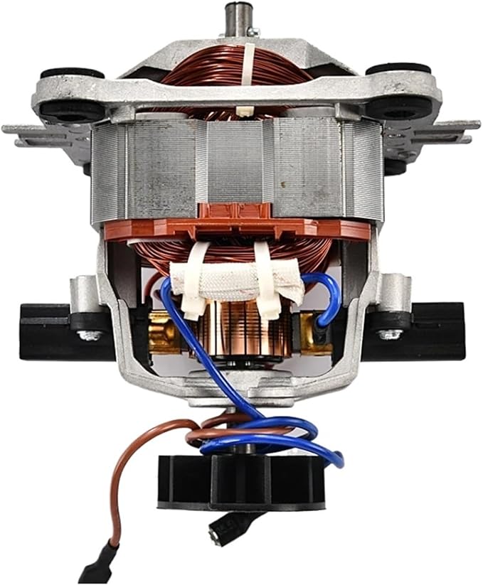 9525/9550 Blender Electric Motor Compatible For Ice Machine Soymilk Juicer Universal High Speed Copper Motors Small/big Rotor Accessories(9550 motor big rotor)