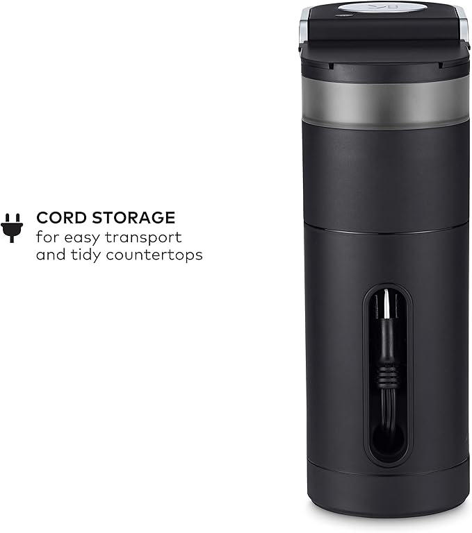 Matte Black Hot Beverage K-Mini Dispenser
